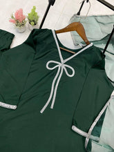 Exclusive French Creape Green Color  Salwar Suit